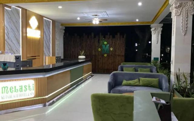 Отель Melasti Kuta Beach Hotel and Spa
