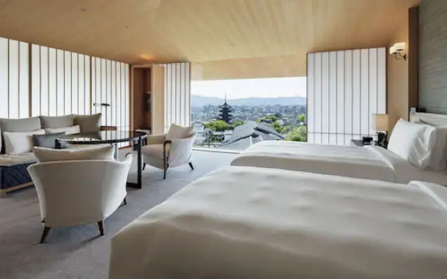 Deluxe Twin room Pagoda View (트윈 침대 2개) 사진 2