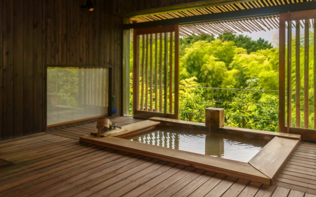 Executive with Open-Air Bath "KAZE" Double Suite (풀 더블 침대) 사진 4