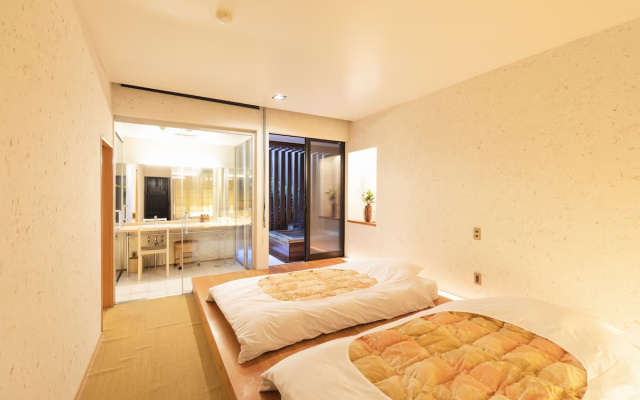Superior with Tatami Area with Open-Air Bath Twin room (트윈 침대 2개) 사진 3