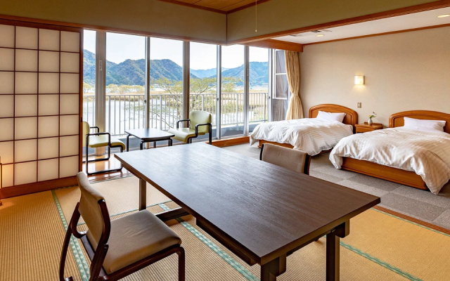 Japanese-Western Style Twin room (트윈 침대 2개) 사진 1