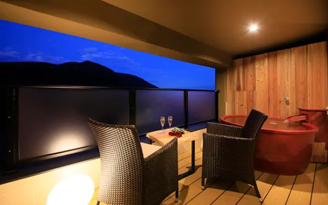 Japanese-Style with Open-Air Bath Double room (풀 더블 침대) 사진 3
