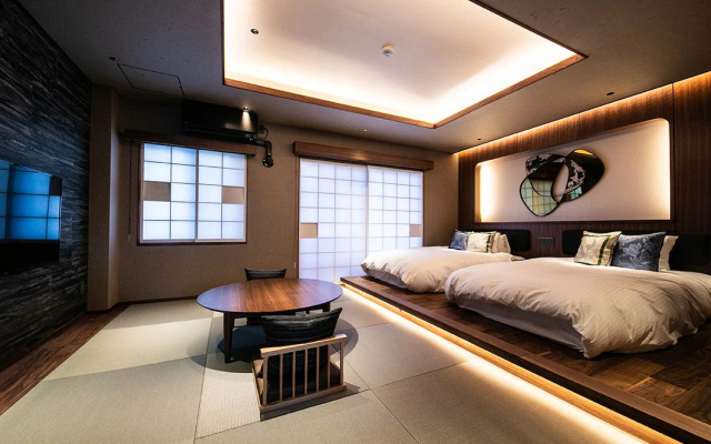 Mt. Yufu views Luxury with a semi-open-air bath Suite 사진 1