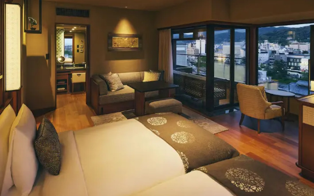 Kamogawa Premium Corner Twin room (트윈 침대 2개) 사진 2
