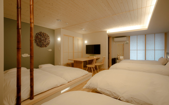 Deluxe (Bamboo) Quadruple Family room 사진 3