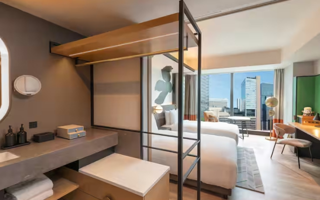 Canopy Twin room with view (트윈 침대 2개) 사진 4