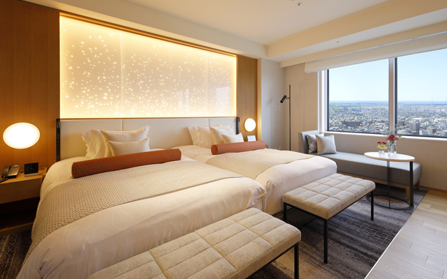 Deluxe 27th floor Twin room (트윈 침대 2개) 사진 1