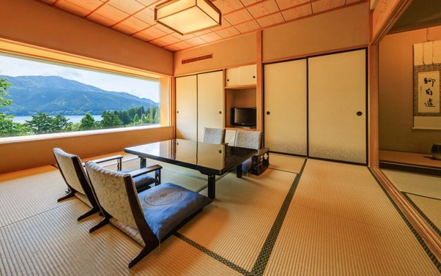 Special Japanese-style with an Indoor Hot Spring Bath room with Lake Ashi view 사진 3