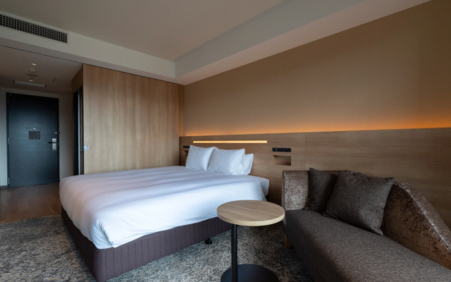 Double room with balcony and with park view (풀 더블 침대) 사진 2