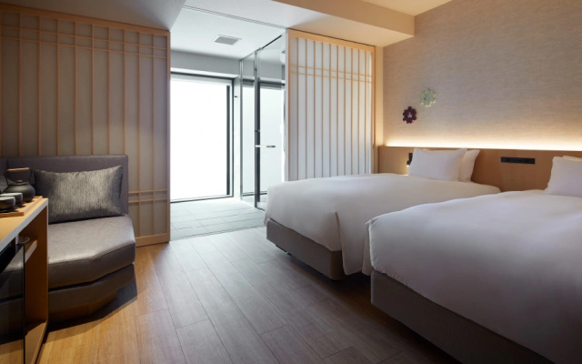 Corner Universal Twin room (트윈 침대 2개) 사진 2