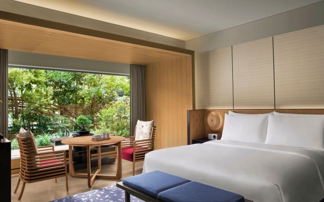 Deluxe Double room with garden view (풀 더블 침대) 사진 1