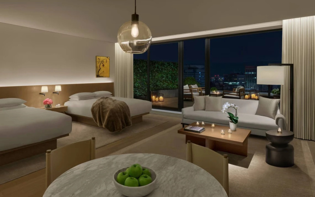 Larger Twin room (트윈 침대 2개) 사진 1