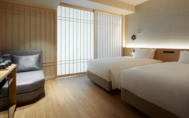 Corner Universal Twin room (트윈 침대 2개) 사진 4