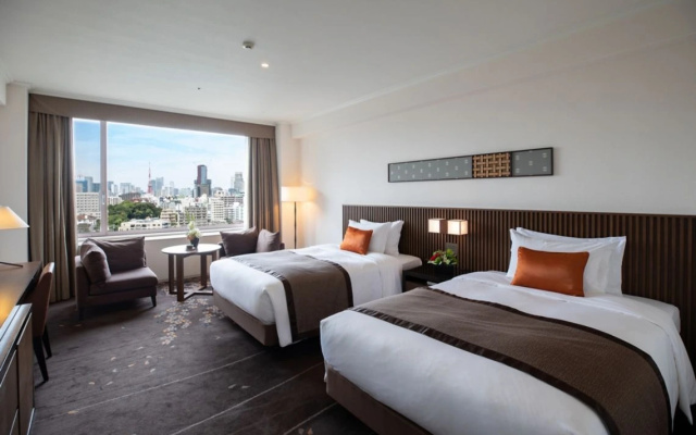 Upper Deluxe Twin room Tower View (트윈 침대 2개) 사진 2