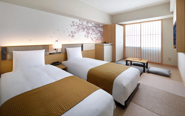 Japanese-Western-Style Twin room (트윈 침대 2개) 사진 1
