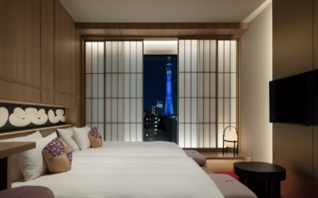 YOSE Twin room with city view (트윈 침대 2개) 사진 2