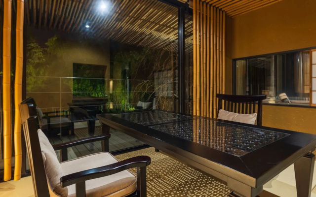 Premium with Open-Air Bath "HIBIKI" Double Suite (풀 더블 침대) 사진 4