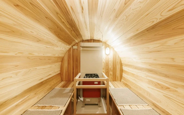 Sauna Terrace Twin room with garden view (트윈 침대 2개) 사진 4