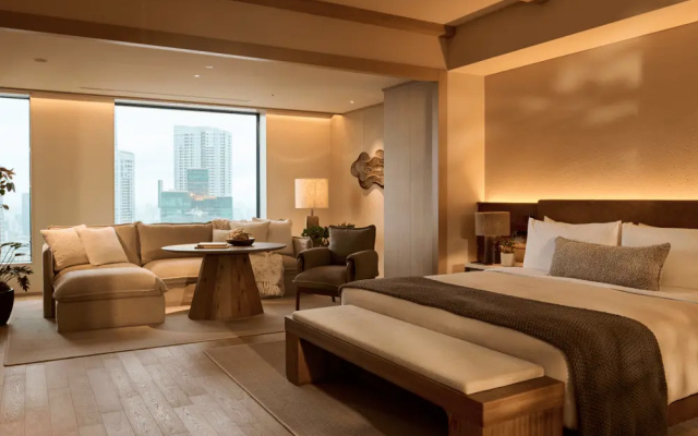 Panoramic Tower Double Studio Suite (풀 더블 침대) 사진 1