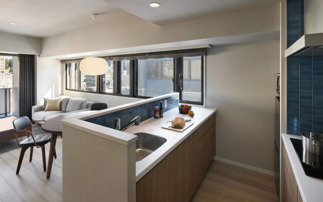1 Bedroom Corner Double Suite (풀 더블 침대) 사진 2