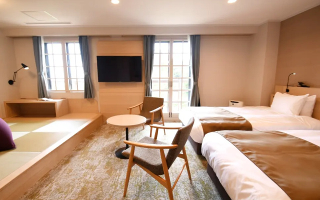 Renewal Superior Japanese-Western-Style Twin room (트윈 침대 2개) 사진 4
