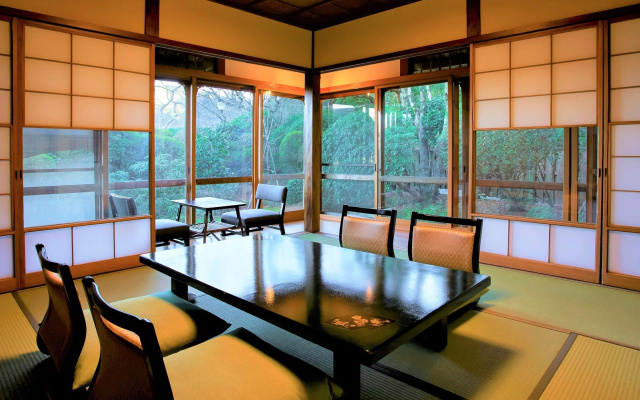 Open-air Bath Main Building Twin room (트윈 침대 2개) 사진 1