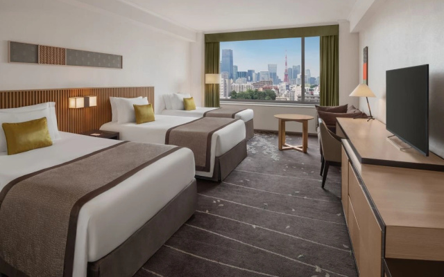 Upper Deluxe Triple (2 double beds and 1 extra bed) room Tower View 사진 1