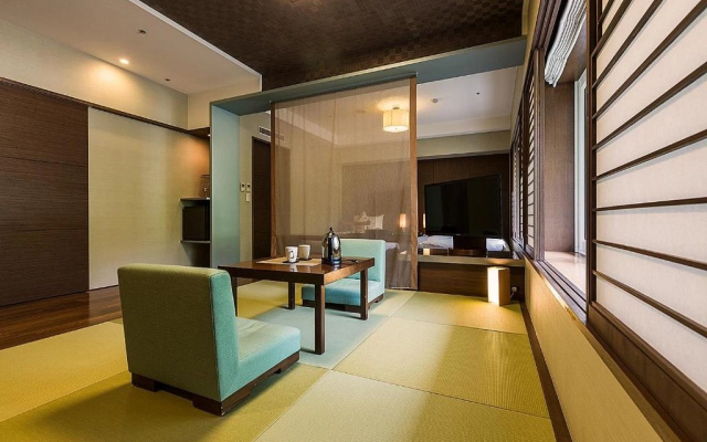 Japanese-Western Style Twin room with park view (트윈 침대 2개) 사진 2