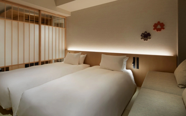 Corner Twin room (트윈 침대 2개) 사진 1