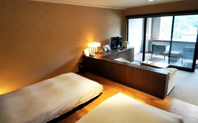 Deluxe Kaze no Tachi Open-Air Bath Twin room (트윈 침대 2개) 사진 2