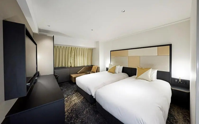 Special Cross Floor Twin room (트윈 침대 2개) 사진 1