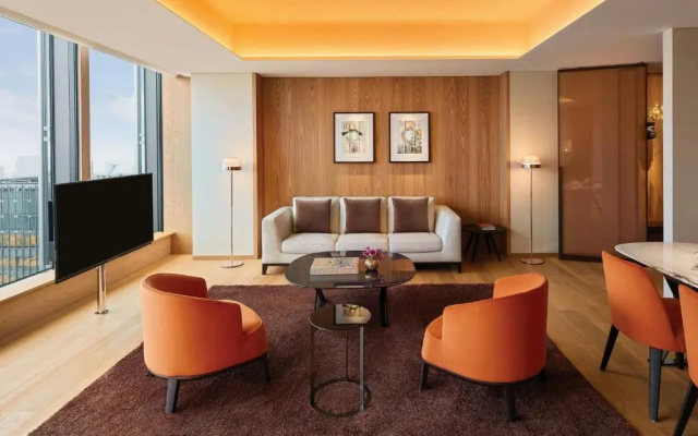 1 Bedroom Deluxe Double Suite with Skyline view (풀 더블 침대) 사진 2