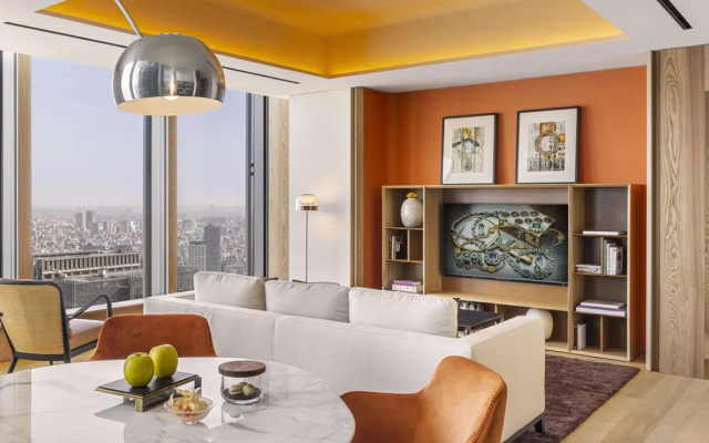 1 Bedroom Superior Double Suite with Skyline view (풀 더블 침대) 사진 4