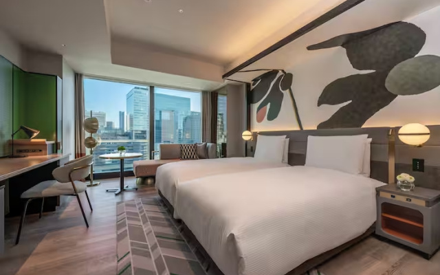 Canopy Twin room with view (트윈 침대 2개) 사진 3