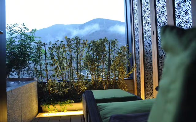 Standard 2F with Open-Air Bath room with mountain view 사진 4