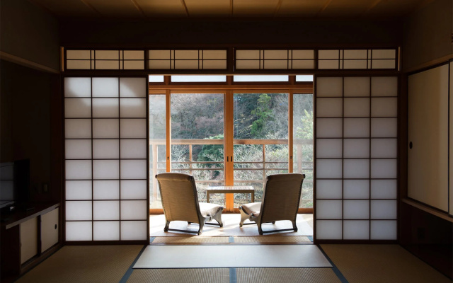 Panoramic Wooden Bath Yugao Kadan Suite 사진 3
