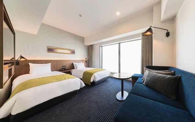 High Floor Twin room (트윈 침대 2개) 사진 1