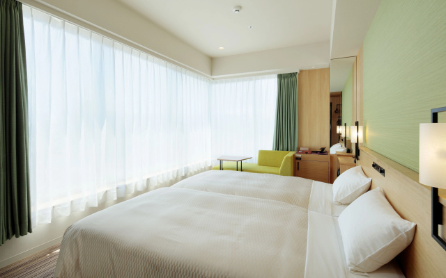 Corner Twin room (트윈 침대 2개) 사진 3
