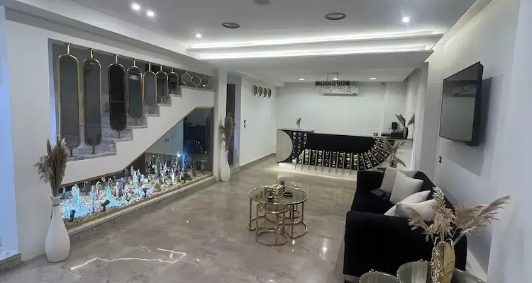 Rixos Tower Pyramids View