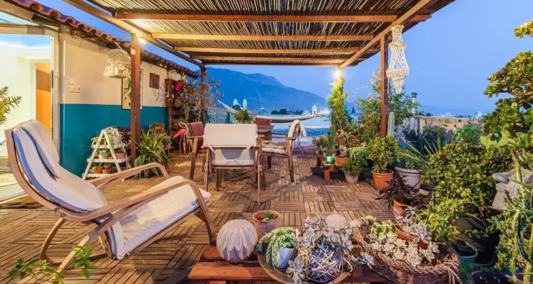 Chic Loft With Roof Garden & Panoramic View