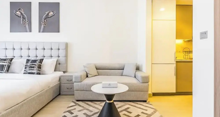 Relaxing Studio Retreat In Meydan City