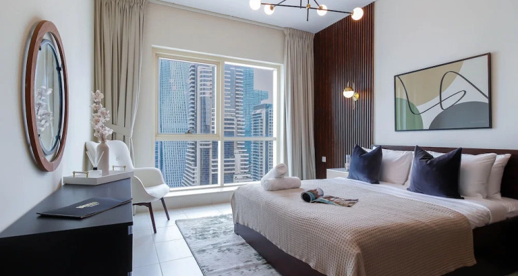 Manzil Stylish 2br In Dubai Marina Nr Dubai Eye