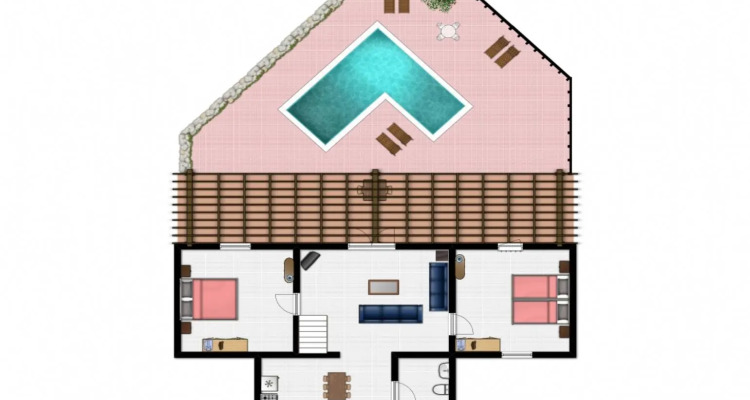 Alexander Large Private Pool Walk To Beach Sea Views A C 264