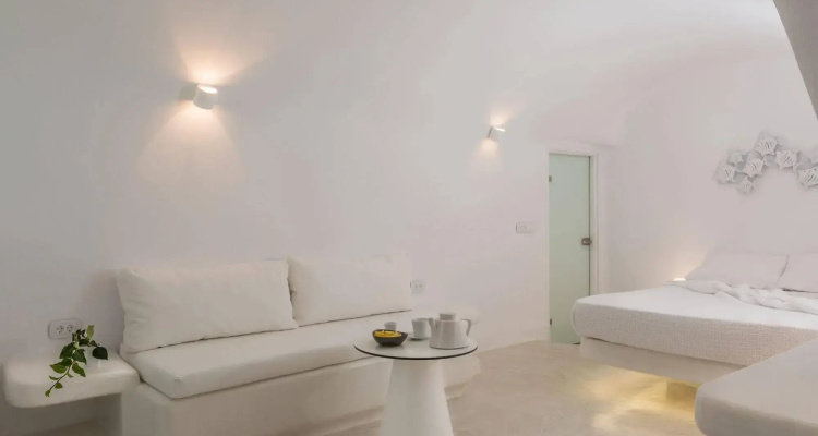 White Concept Caves
