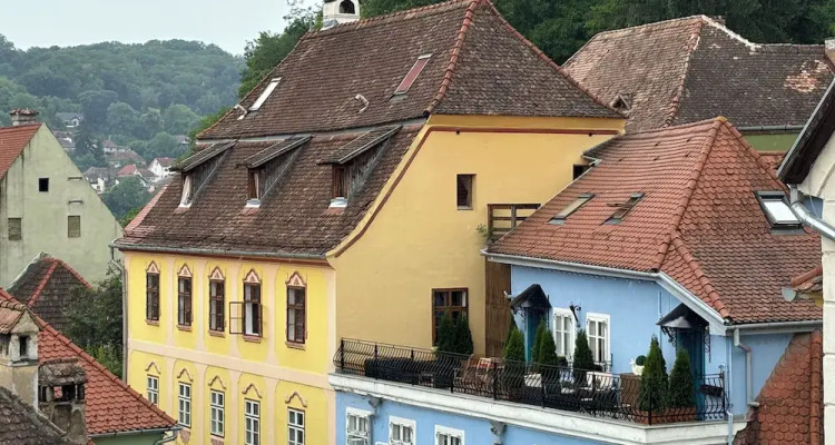 Blue House Citadel Sighisoara