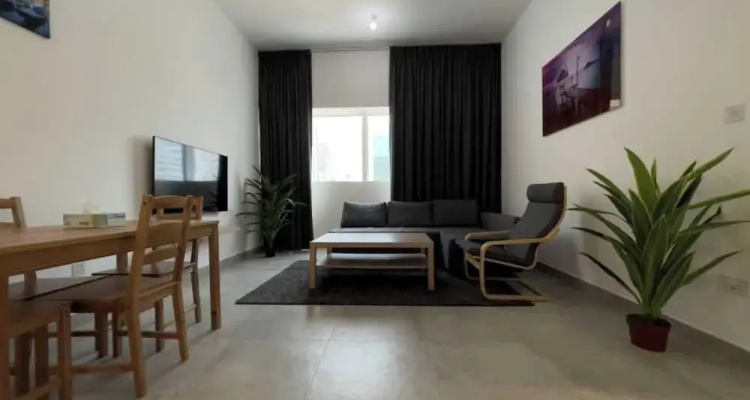 City View Furnished Apartment in Palette Tower in Tourist Club Area