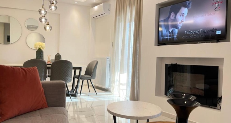 Forumland Modern Cozy In Kalamaria 90sqm Apartment 2 Beds