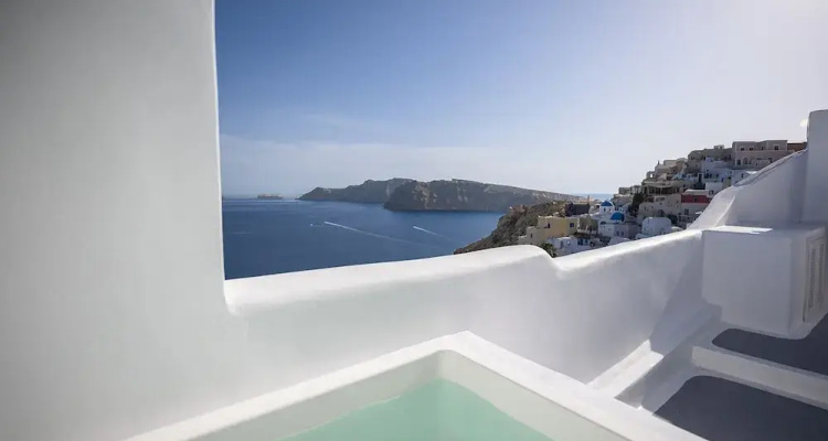 Three Domes Oia An Iconic Collection