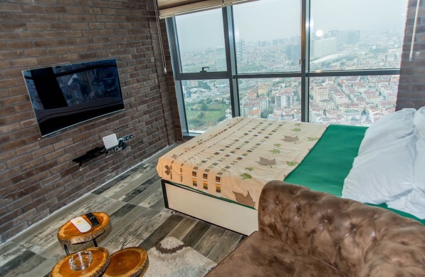 Dumankaya Ikon 38 Floor Studio C — забронировать отель в Стамбуле