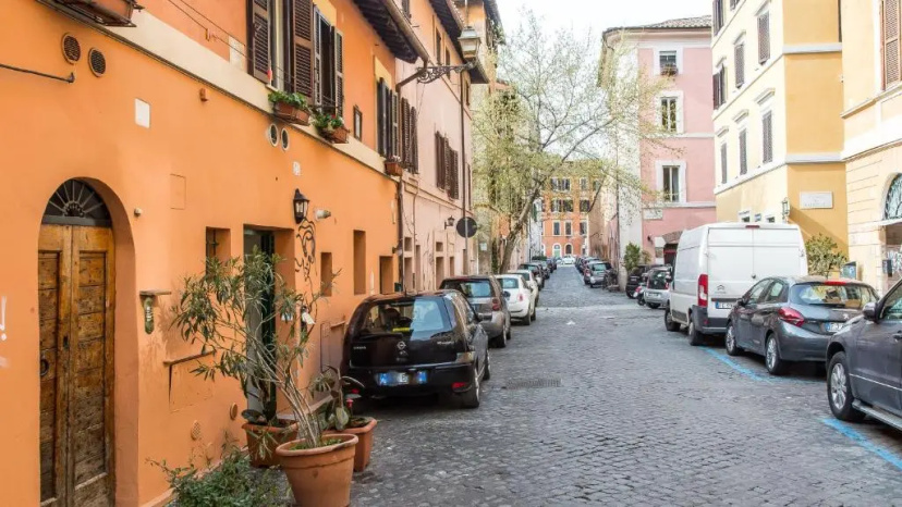Rental In Rome Trastevere White Apartment — забронировать отель в Риме